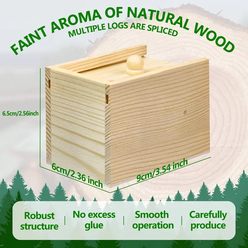 Durable Wooden Spider Prank Box, 1 Piece Handcrafted Money Surprise Box, Novelty & Gag Toy for Adults, Prank Gifts, Holiday Gift Gift, Birthday Gift, Creative Prank Gift